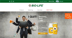 Desktop Screenshot of biolife.com.my